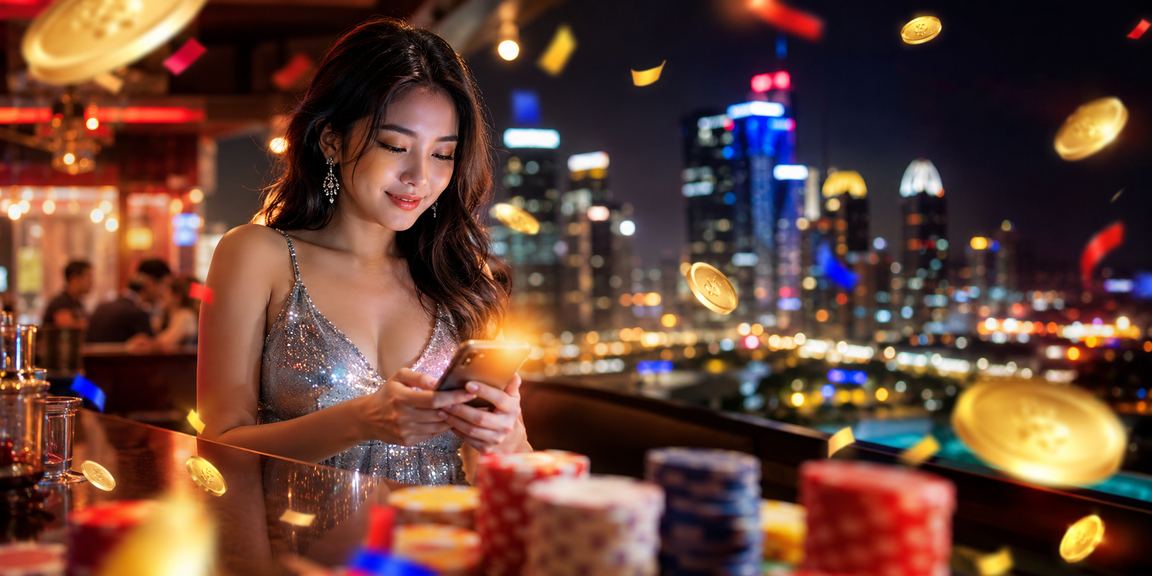 Pengguna Seremban menggunakan kasino dalam talian mudah alih gaya Melayu di telefon pintar